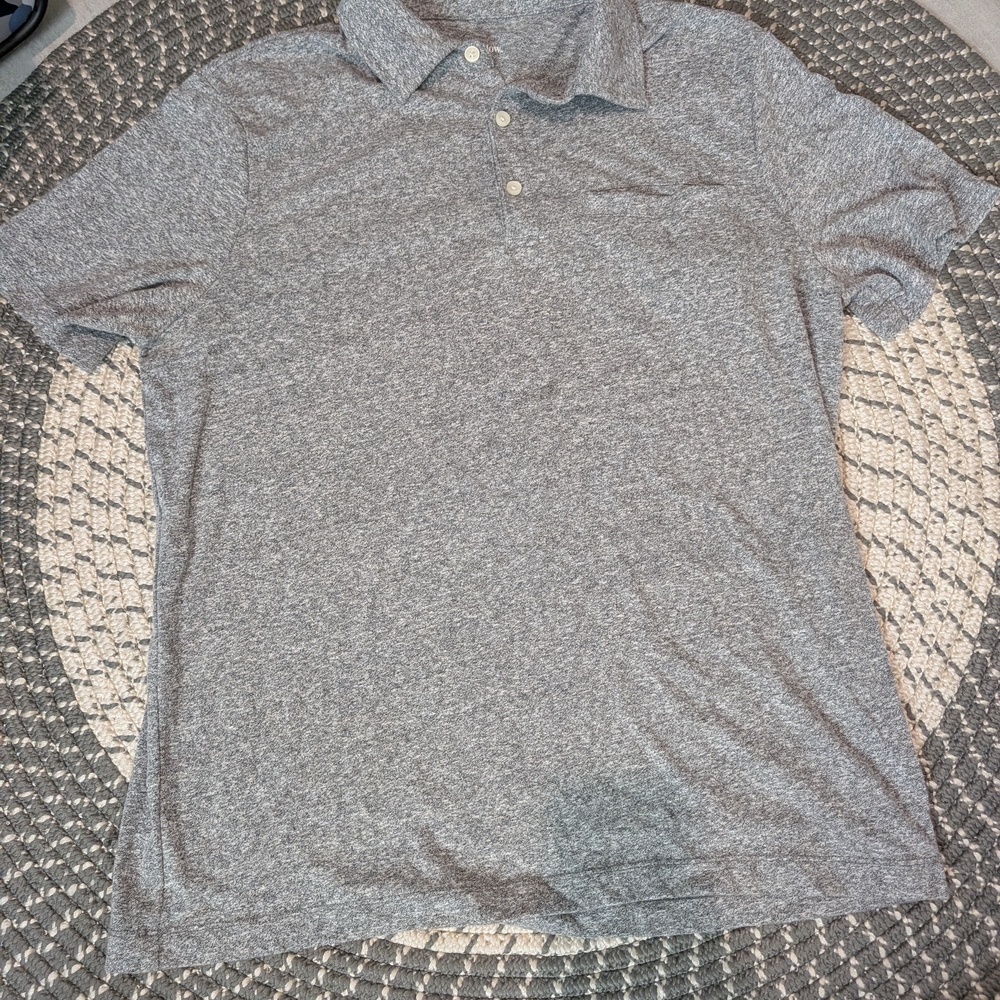 Men's Gray Polo Shirt